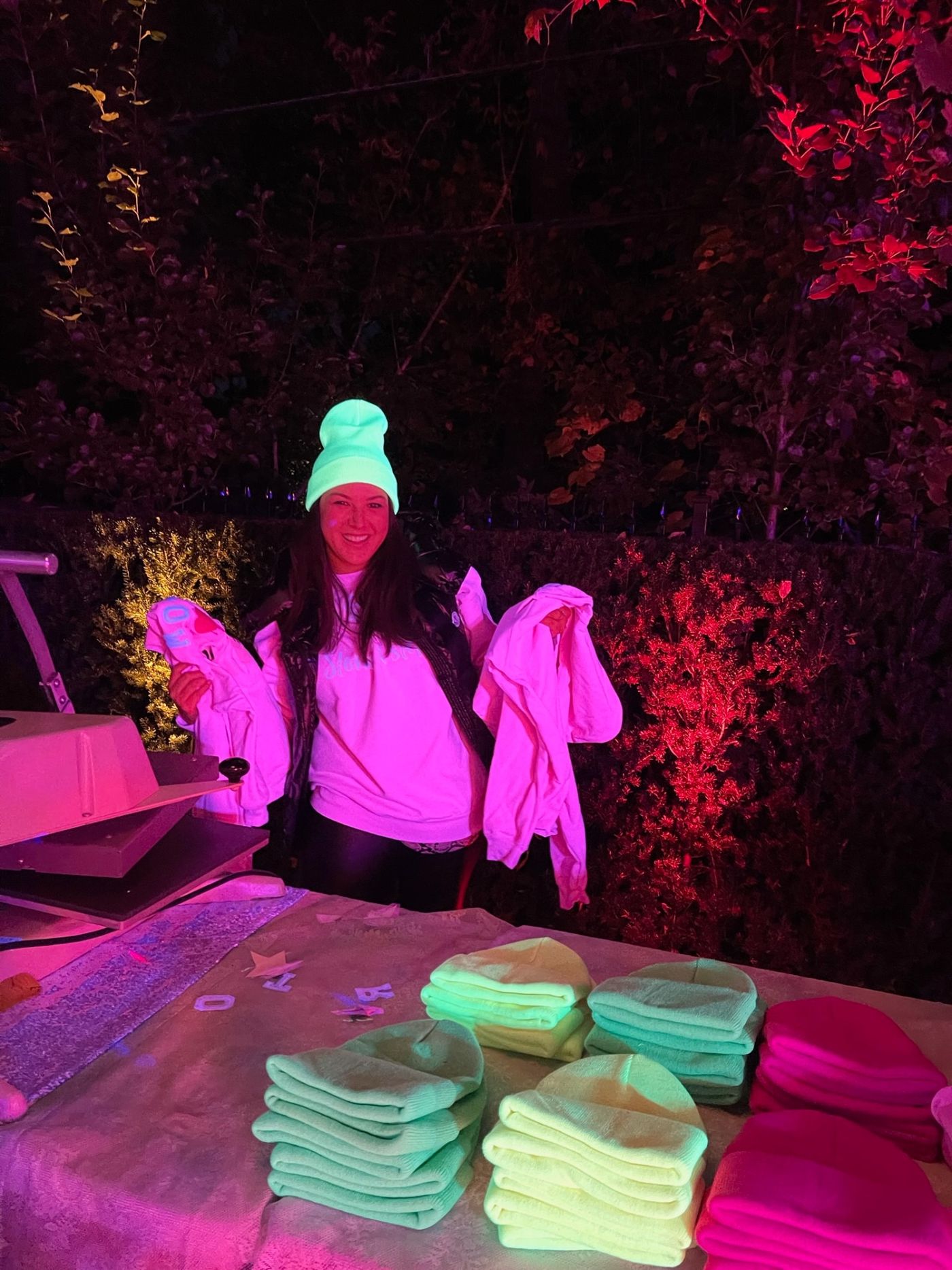 A live swag bar activation by By Steph
